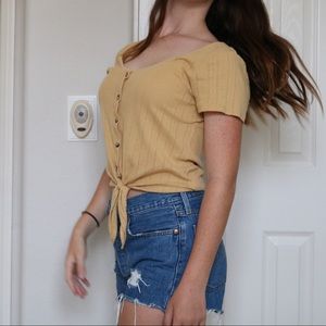 American Eagle Tie Top